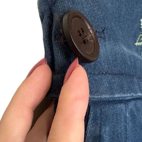 NWT Marc Jacobs Embroidered Jean Maxi Skirt - Picture 8 of 12